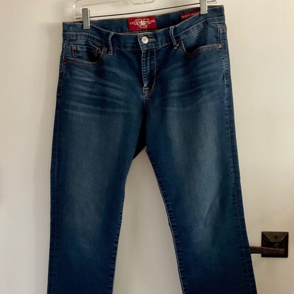 Lucky Brand Jeans Sweet ‘n Straight Ankle Jeans-size 29 - Picture 1 of 5